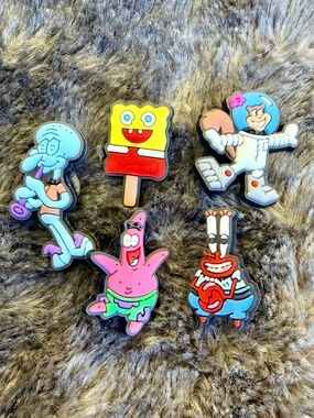 SpongeBob Jibbitz, Croc Charms - Set # 7